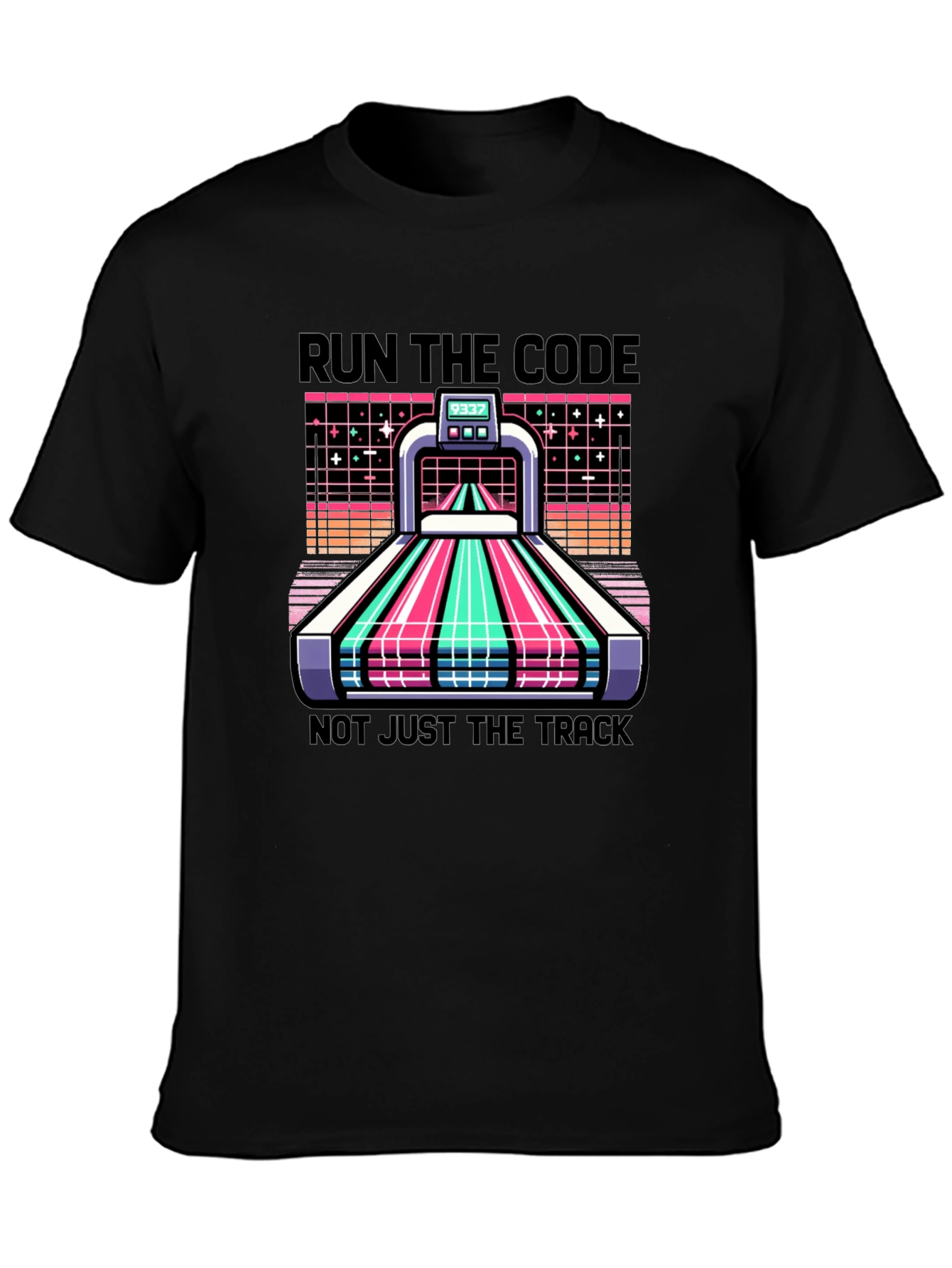 Run the Code Graphic T-Shirt