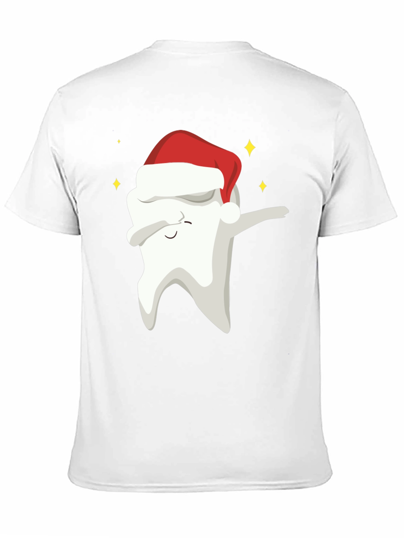 Festive Dental Dab T-Shirt - Holiday Tooth Tee