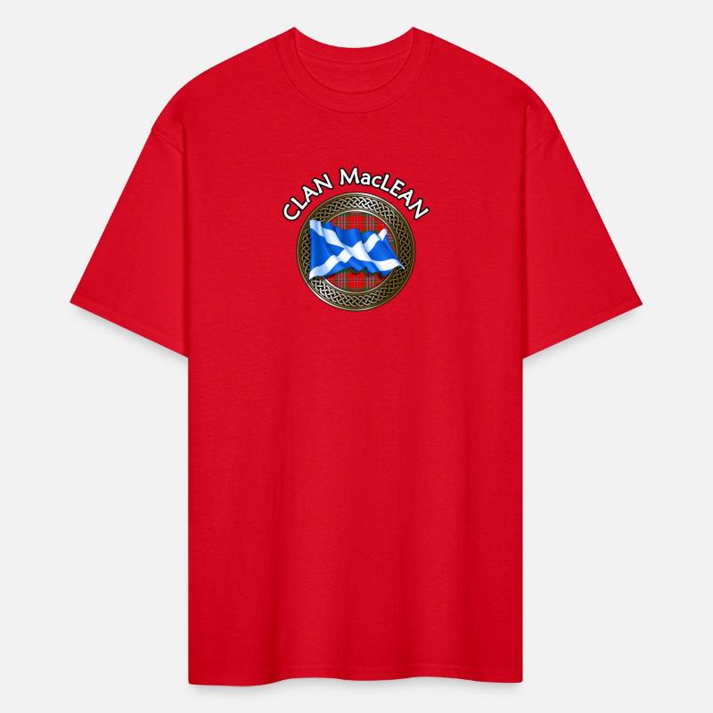 Clan MacLean Tartan Knot & Flag