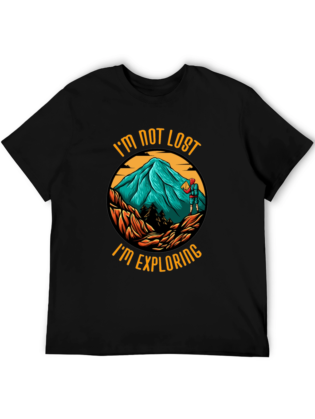 Im Not Lost Im Exploring Graphic Tee