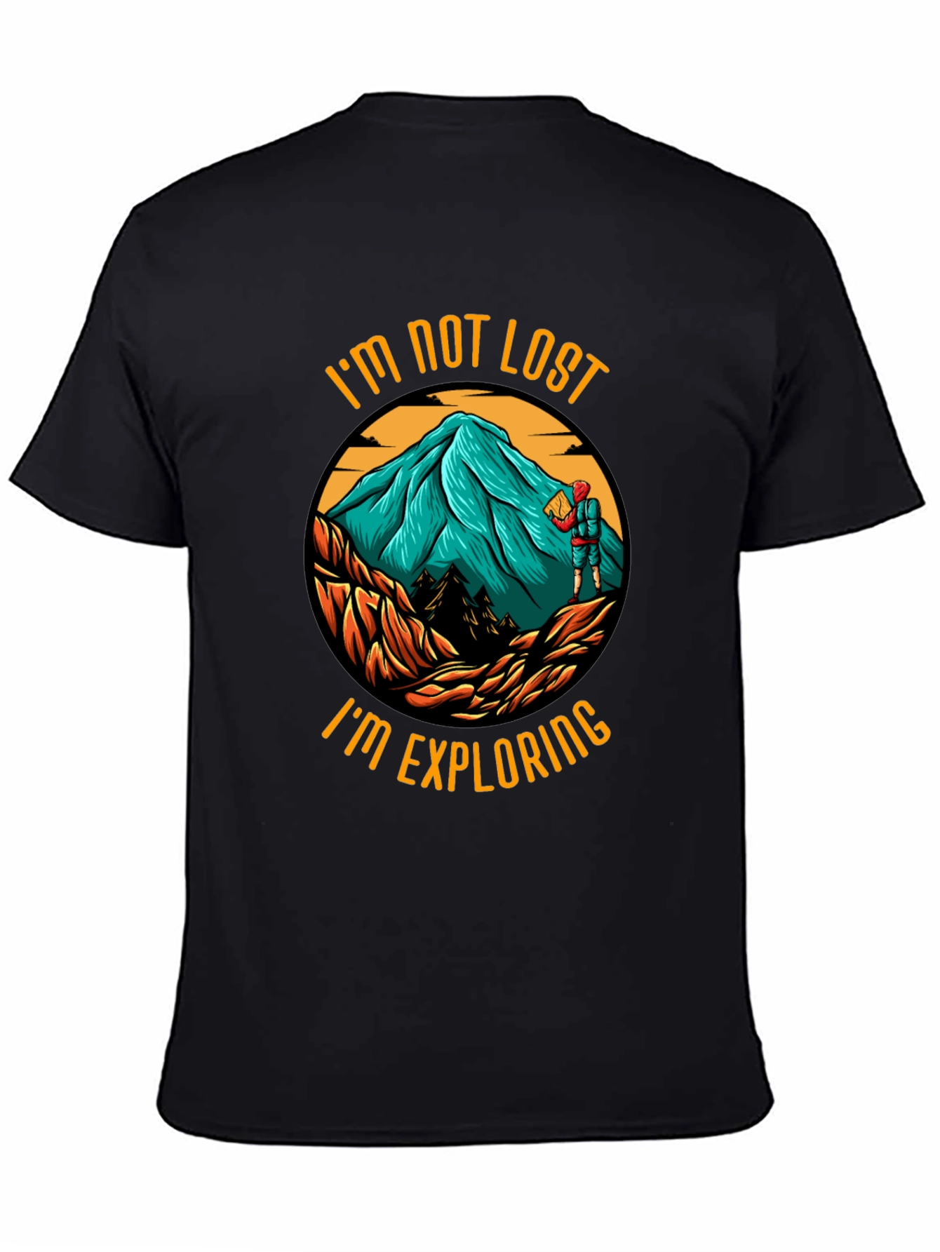 Im Not Lost Im Exploring Graphic Tee