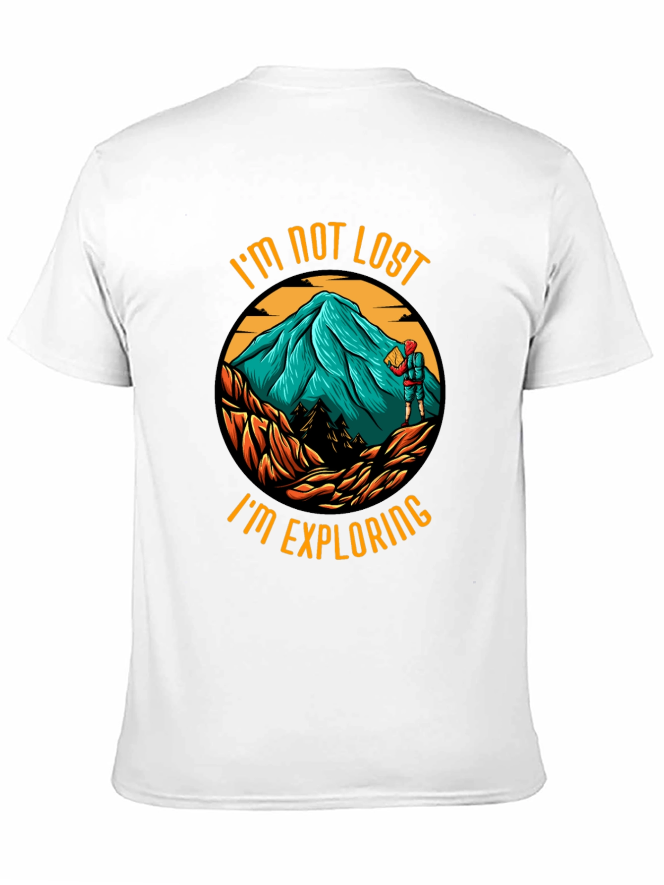 Im Not Lost Im Exploring Graphic Tee