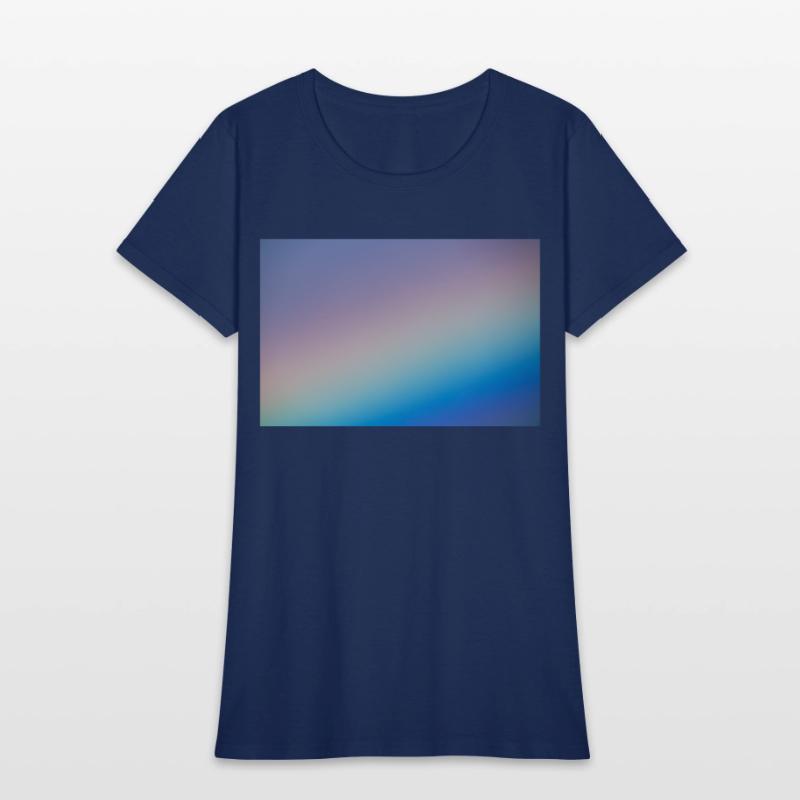 Closeup of a beautiful rainbow in the morning sky.