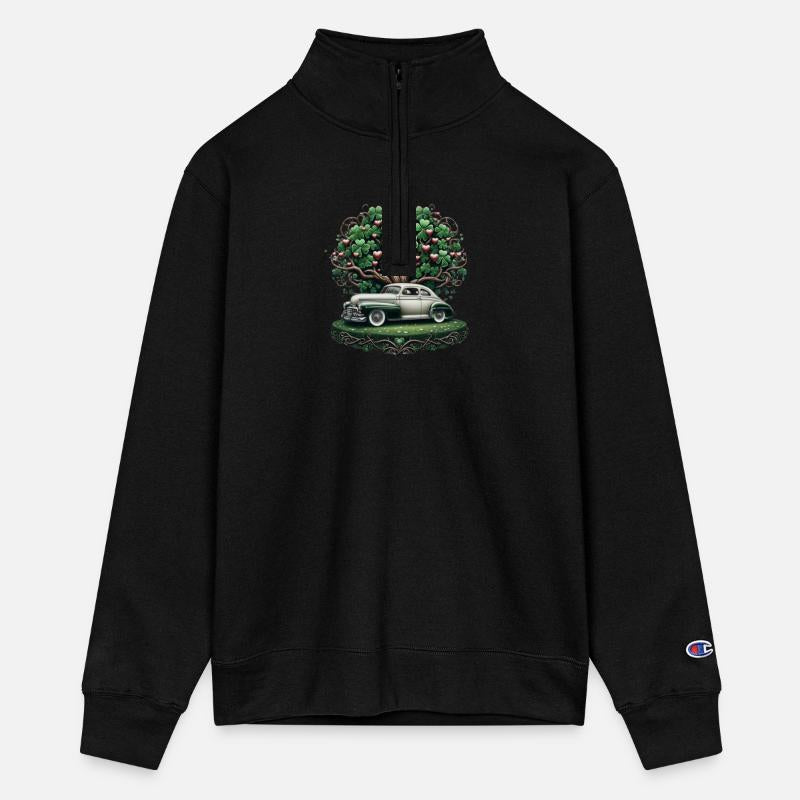 Clover with Vintage Car, Vintage Love