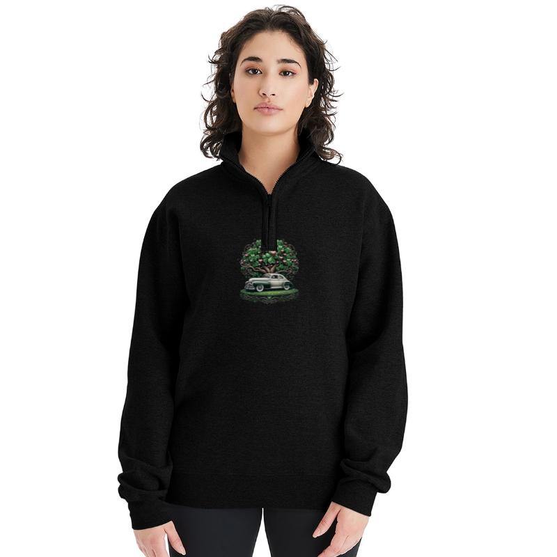 Clover with Vintage Car, Vintage Love