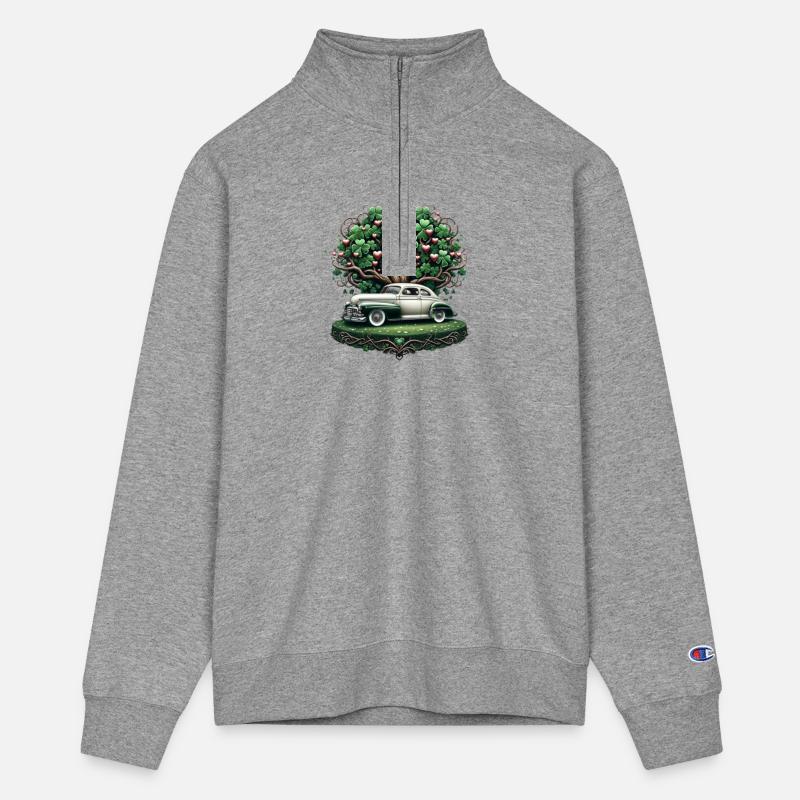 Clover with Vintage Car, Vintage Love