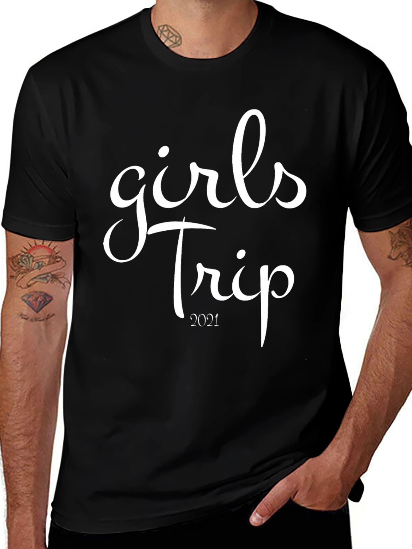 Girls Trip 2021 Black Tee