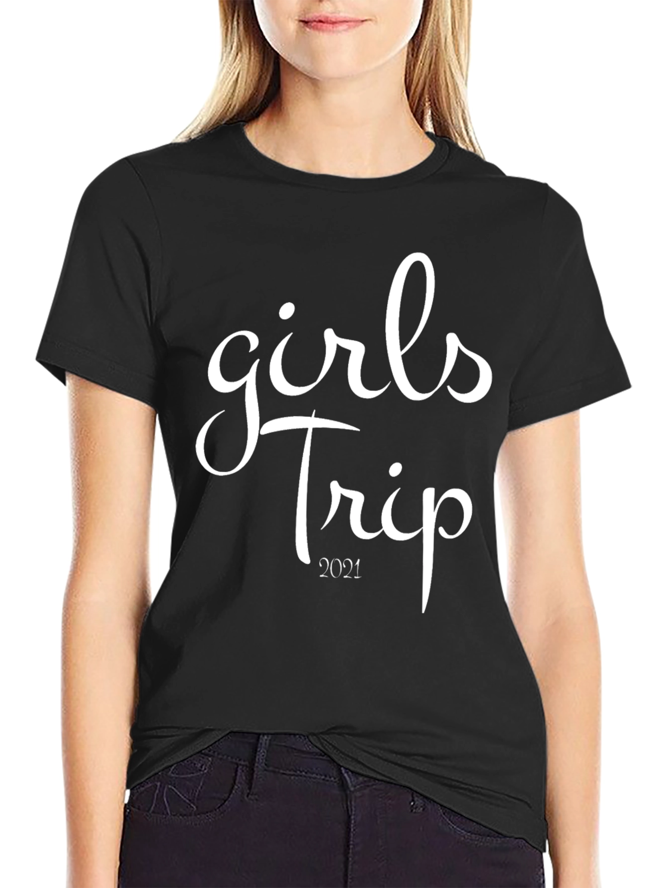 Girls Trip 2021 Black Tee