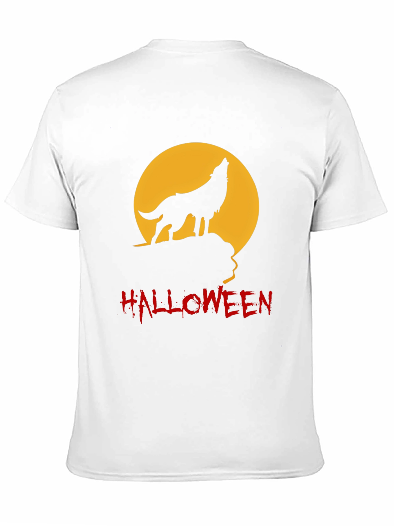Halloween Wolf Moon Graphic Tee
