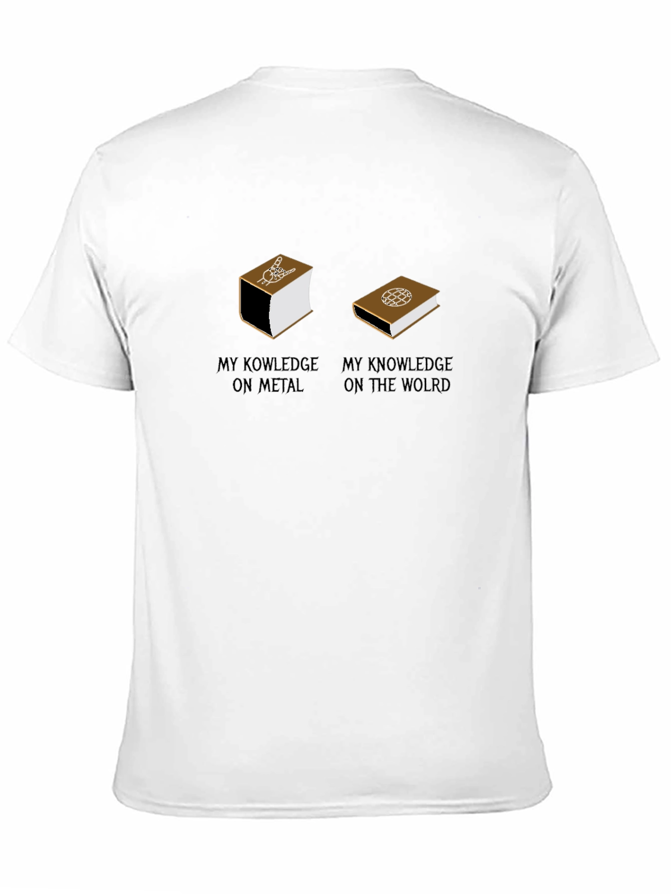 Humorous My Knowledge Graphic T-Shirt