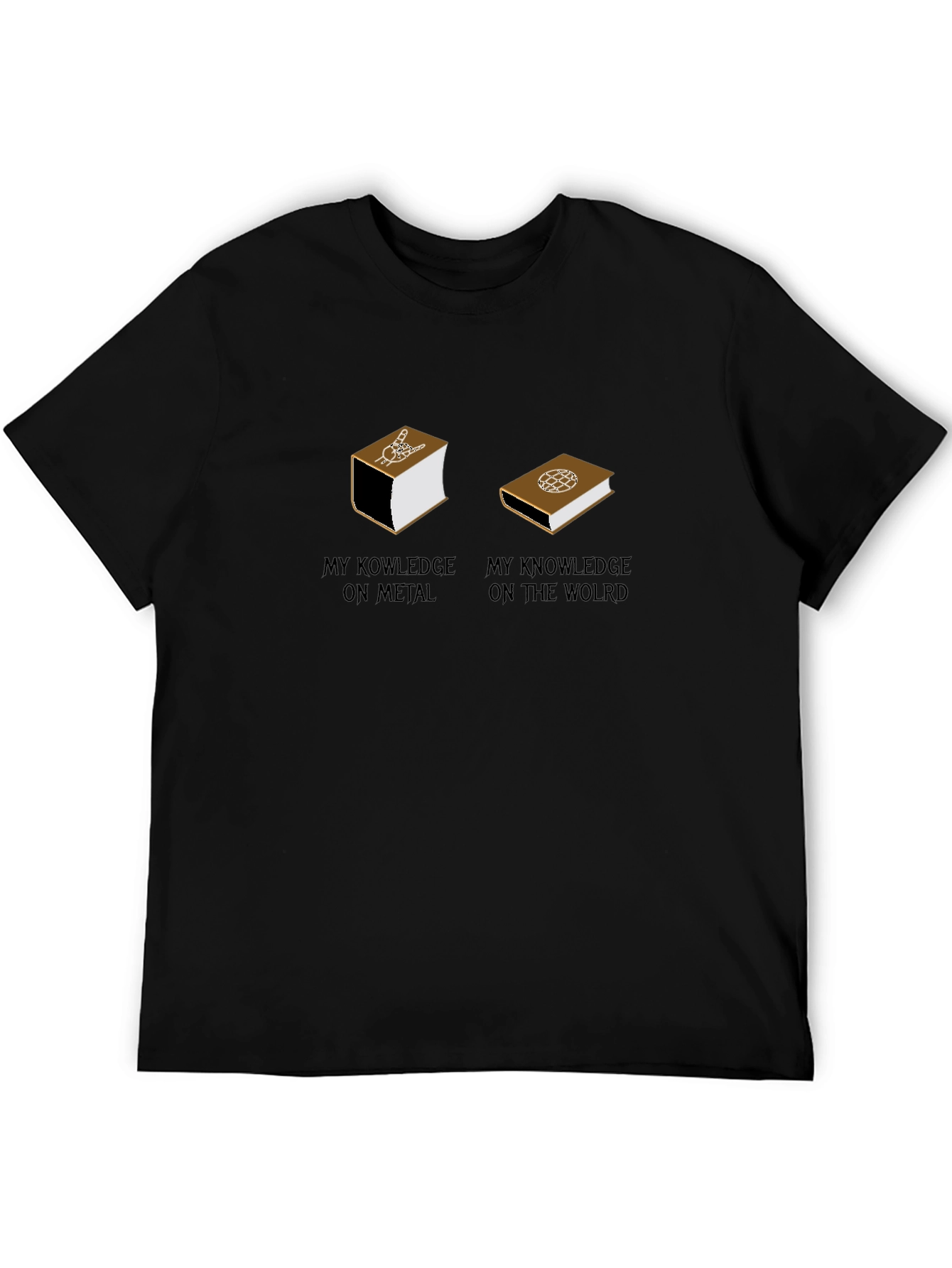 Humorous My Knowledge Graphic T-Shirt
