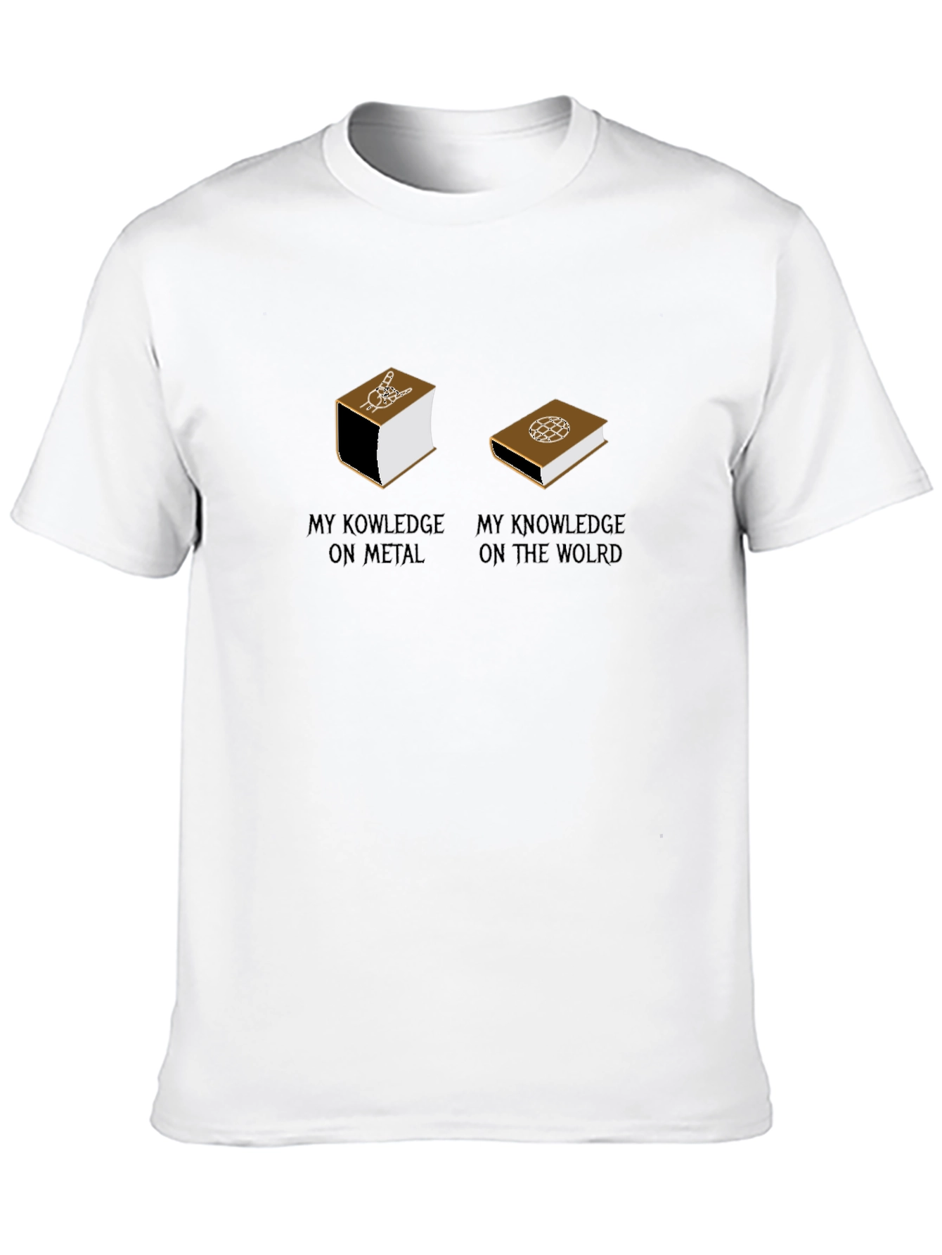 Humorous My Knowledge Graphic T-Shirt