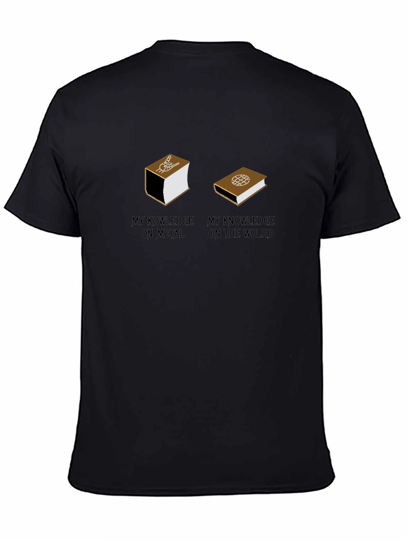 Humorous My Knowledge Graphic T-Shirt