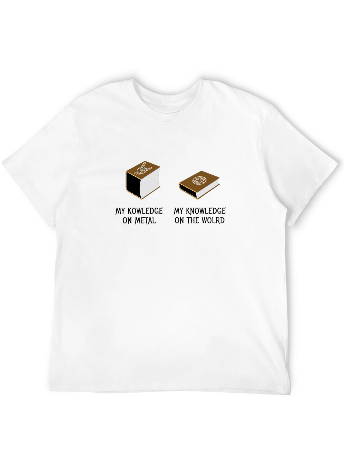 Humorous My Knowledge Graphic T-Shirt