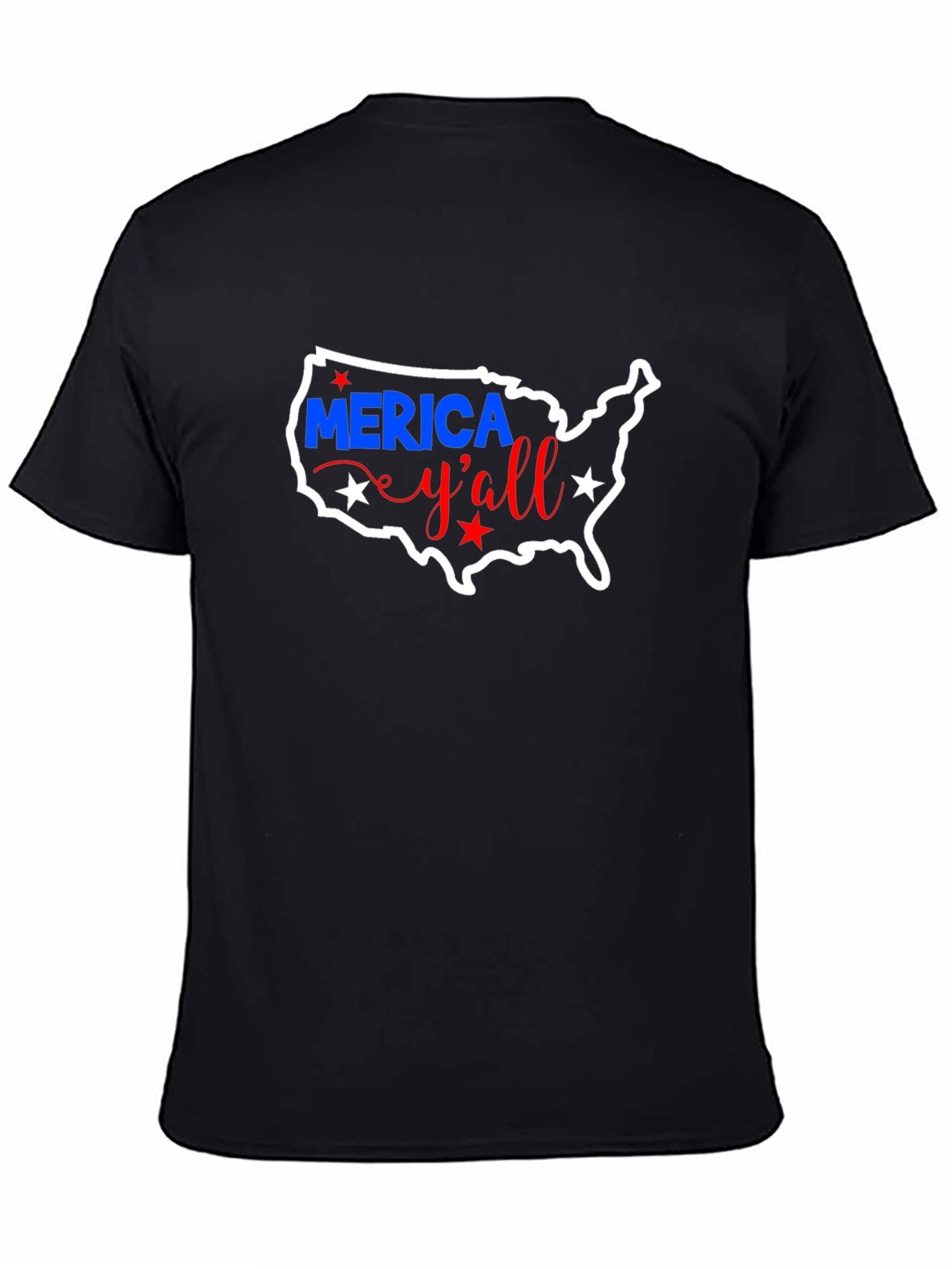 Americana USA Map T-Shirt - Patriotic Yall