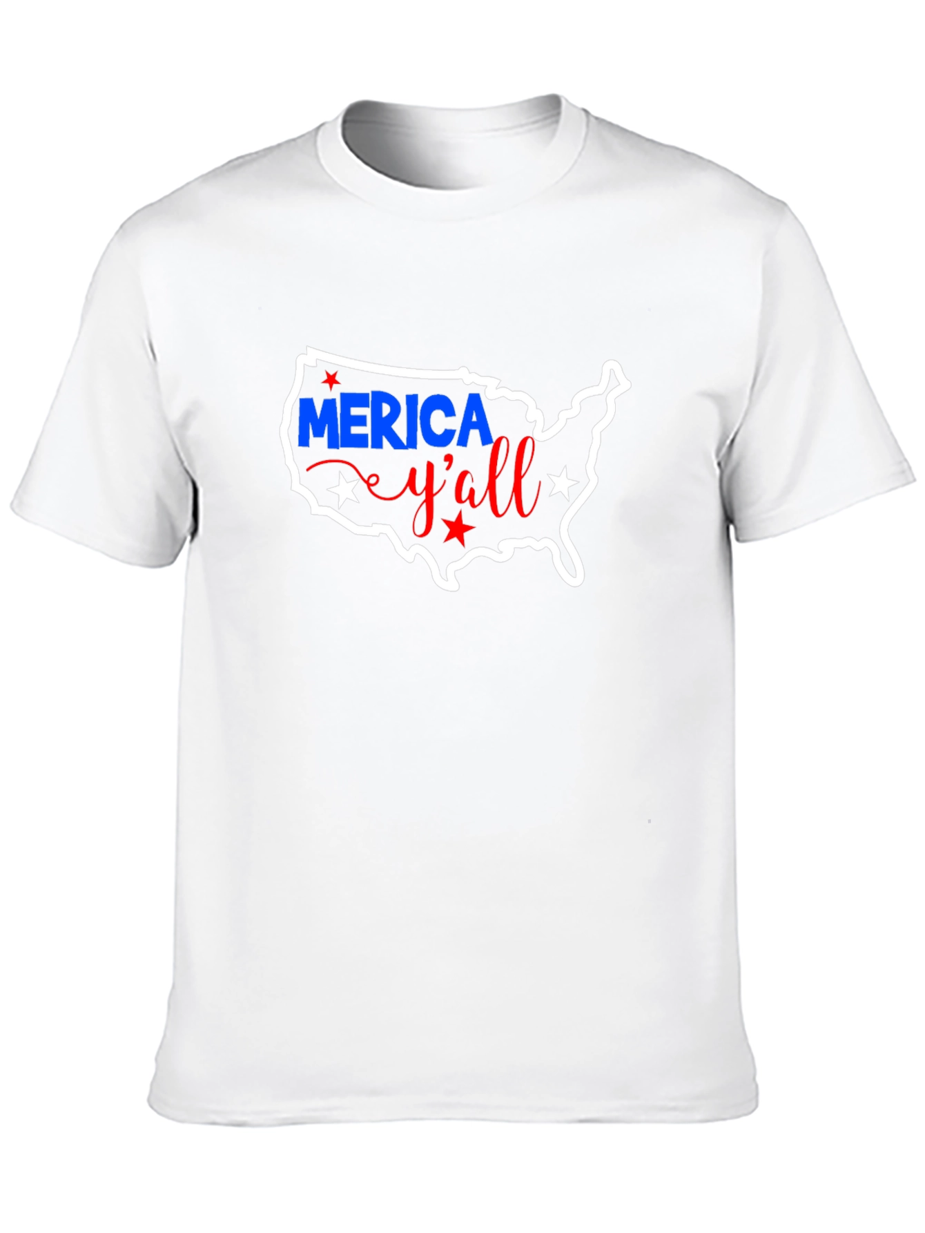 Americana USA Map T-Shirt - Patriotic Yall