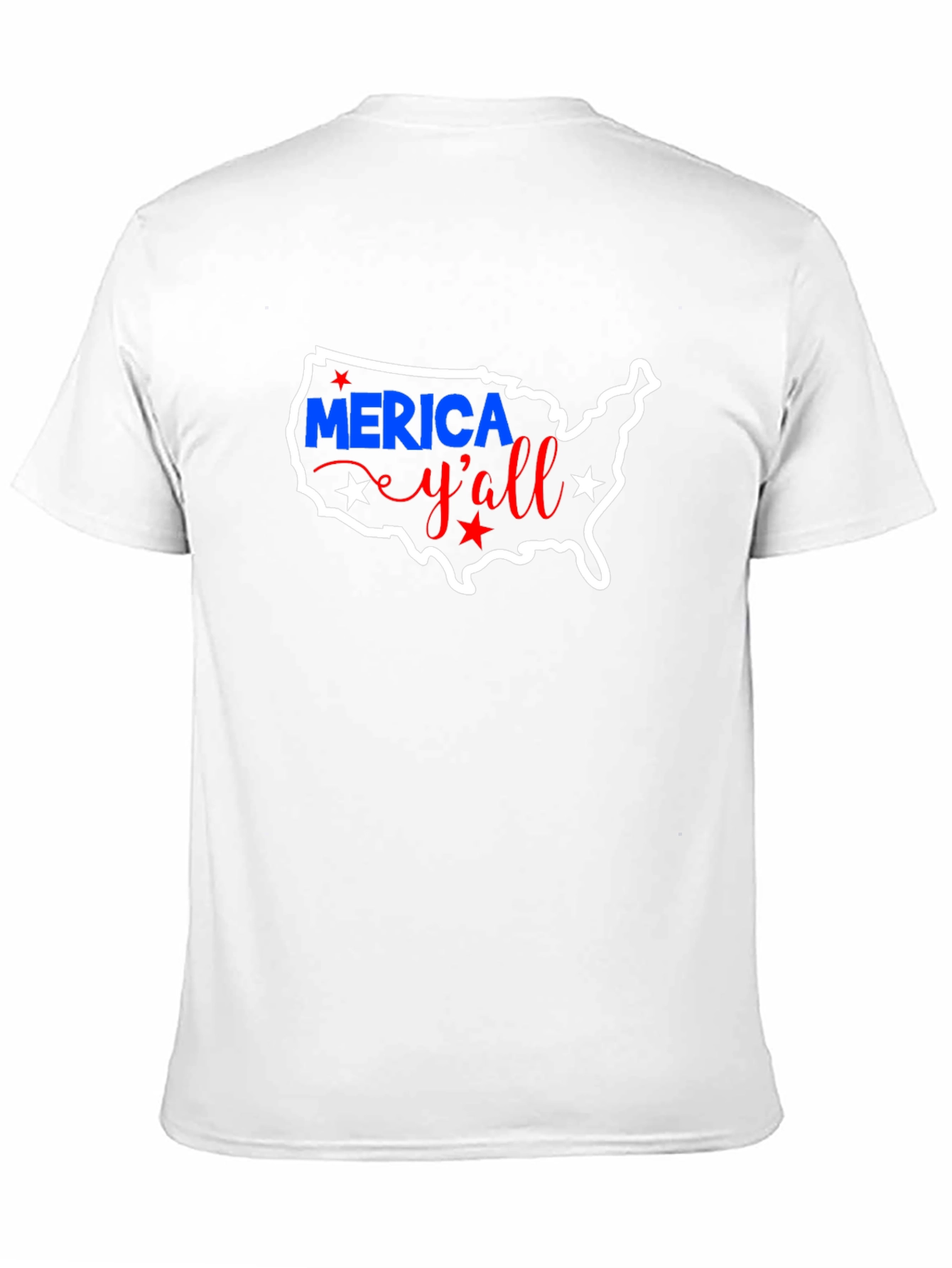 Americana USA Map T-Shirt - Patriotic Yall