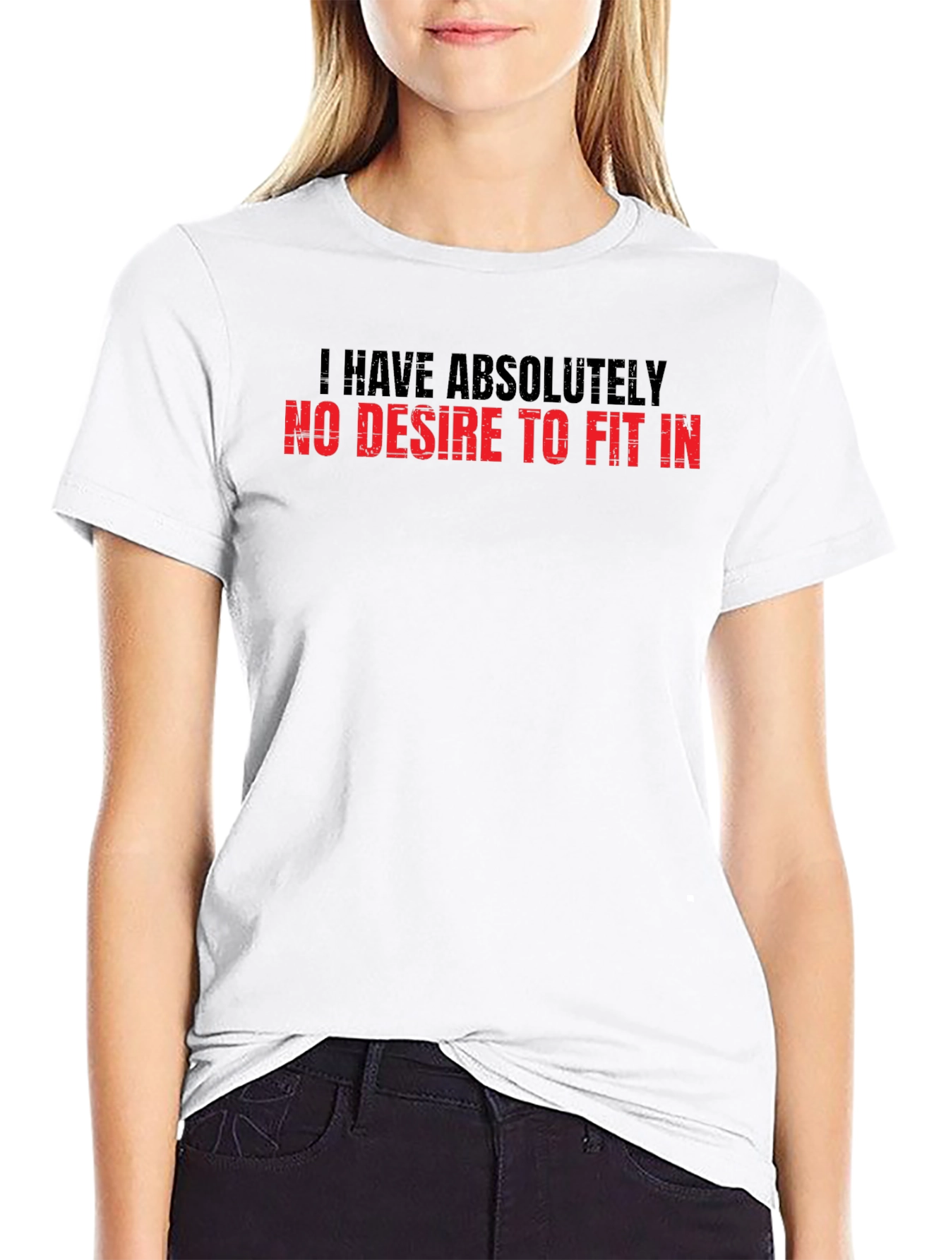 Rebel T-Shirt - No Desire to Fit In