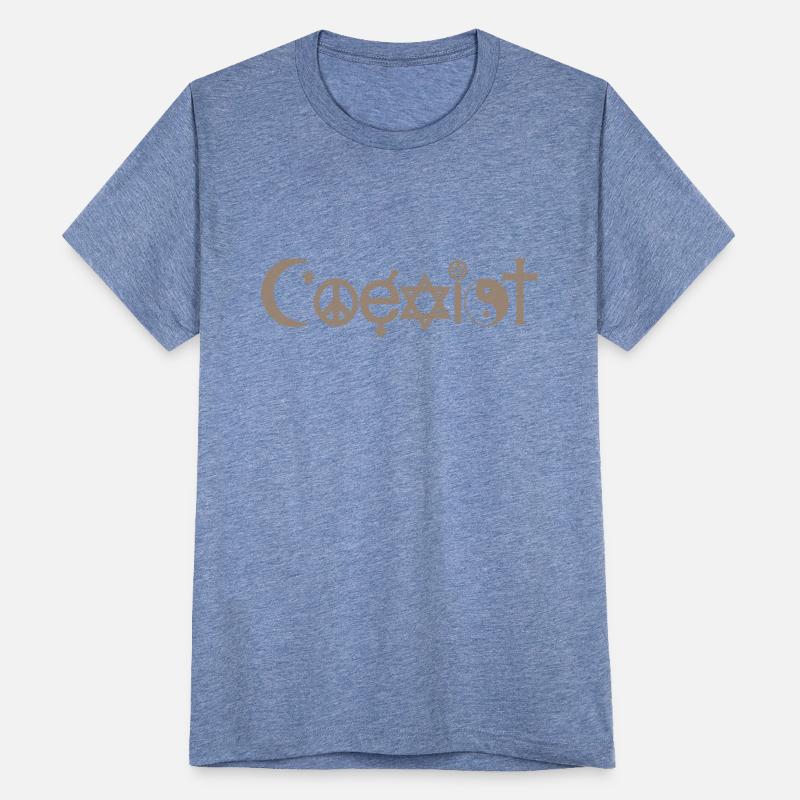 coexist bumper sticker merch shirt