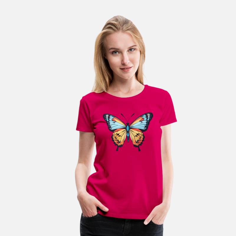 Colored Pastel Butterfly
