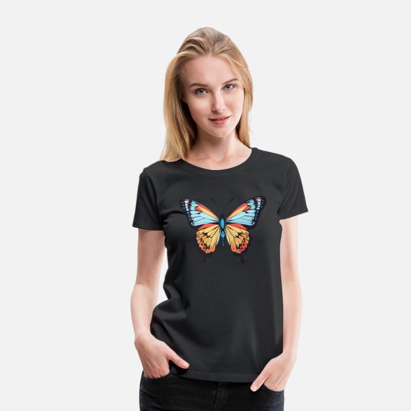 Colored Pastel Butterfly