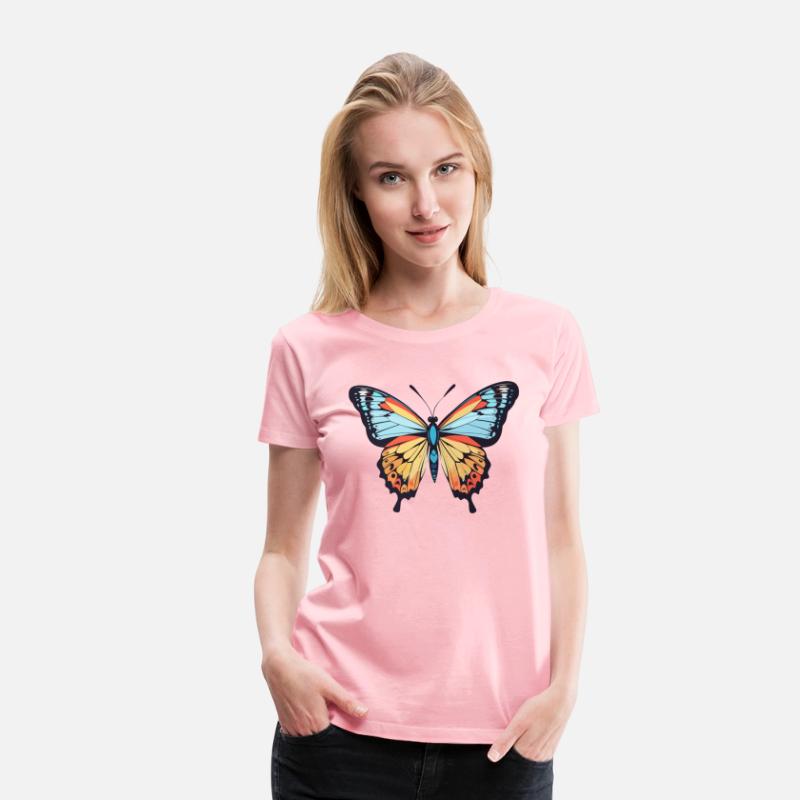 Colored Pastel Butterfly