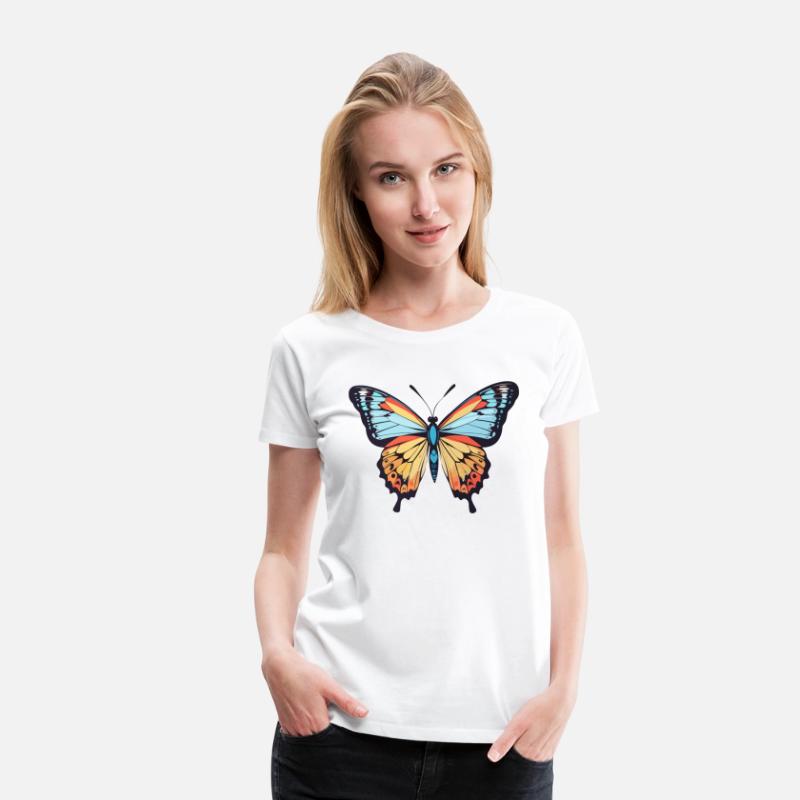Colored Pastel Butterfly