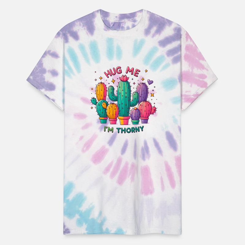 Colorful Cactus: Hug Me, I'm Thorny