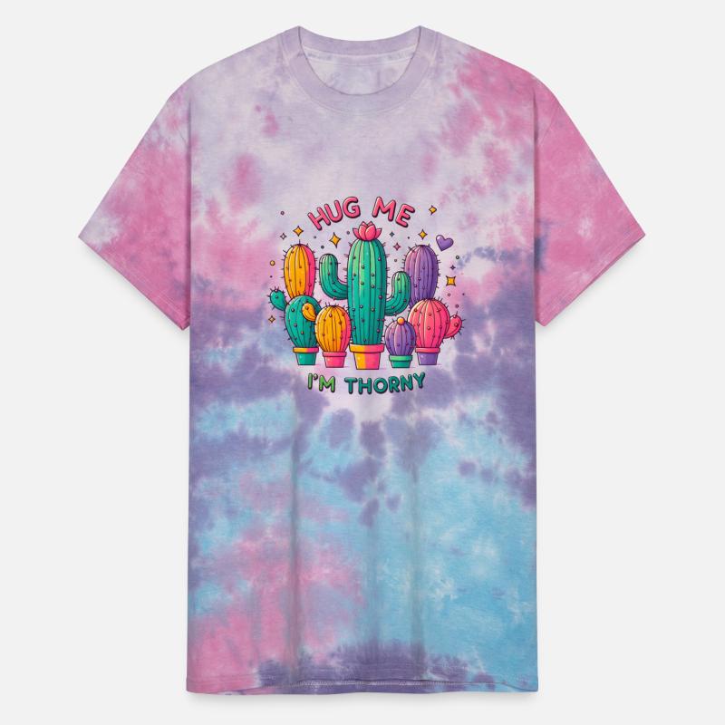 Colorful Cactus: Hug Me, I'm Thorny