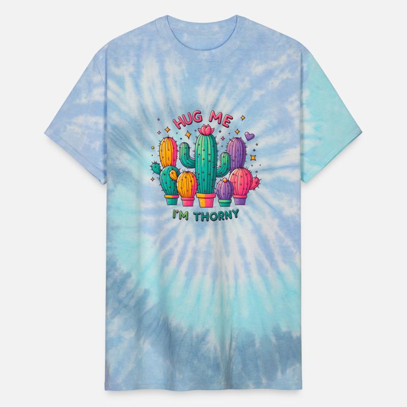 Colorful Cactus: Hug Me, I'm Thorny