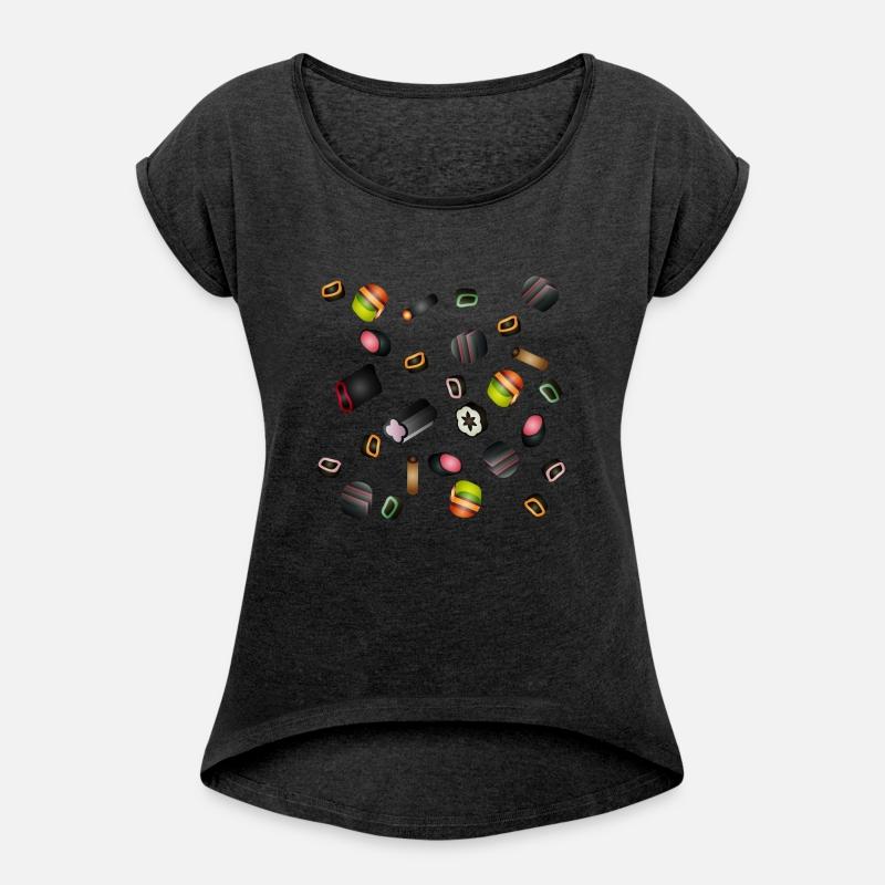 colorful liquorice candy potpourri illustration