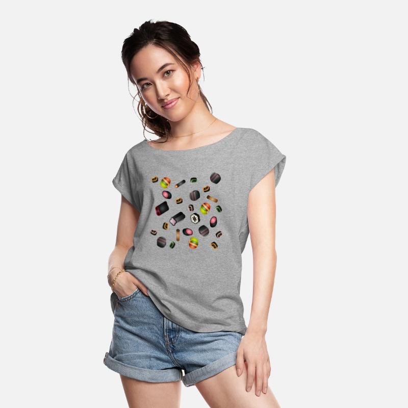 colorful liquorice candy potpourri illustration