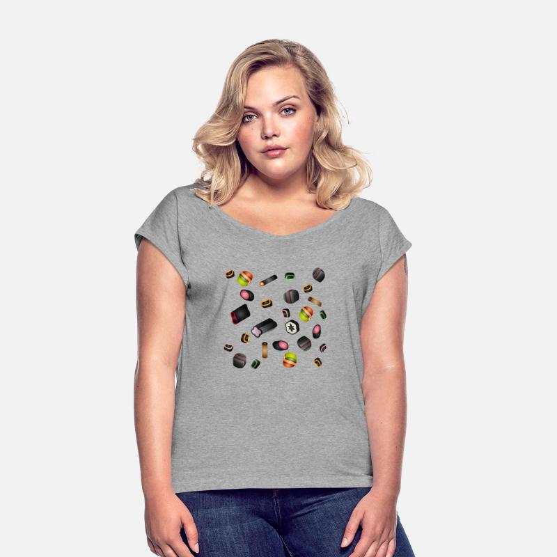 colorful liquorice candy potpourri illustration