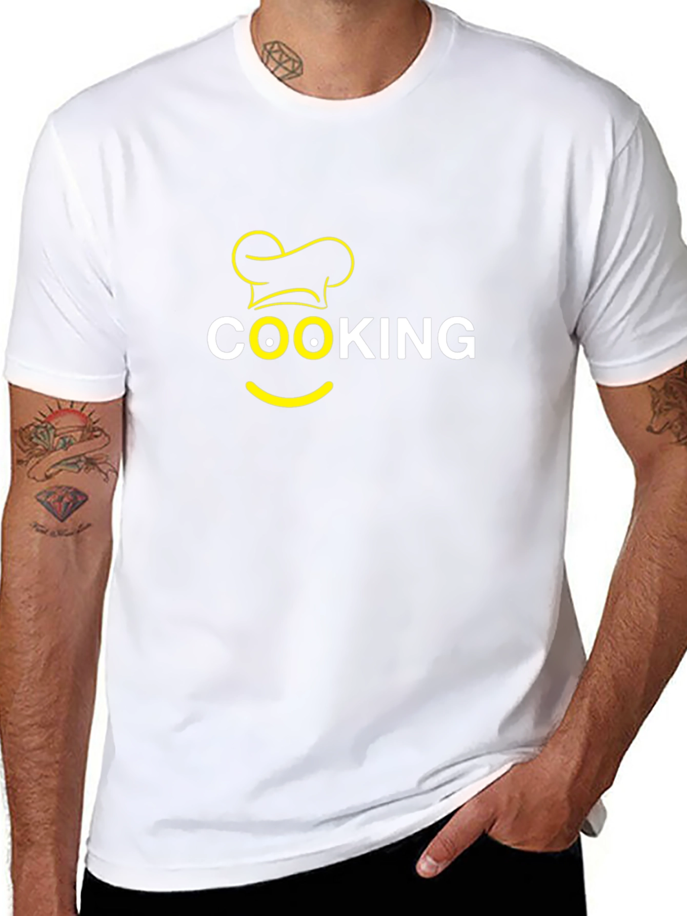 Cooking T-Shirt - Chef Hat Graphic Tee
