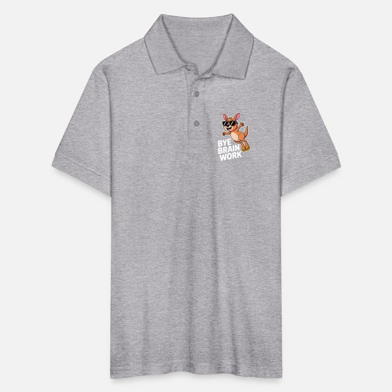 Cool Kangaroo with Sunglasses and Bidding Goodbye