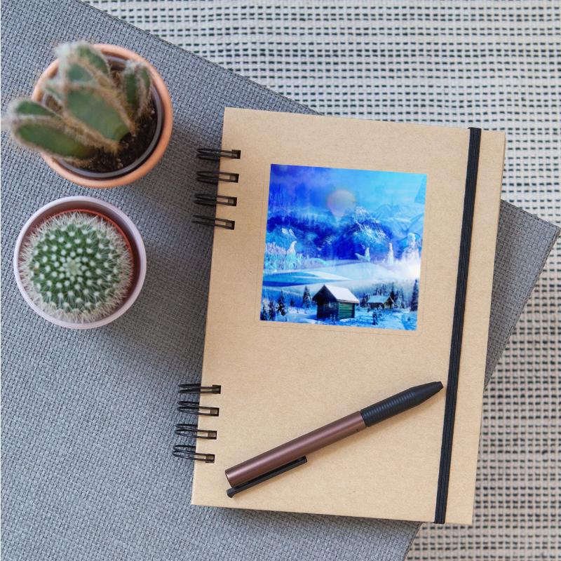 Cool winter landscape christmas landscape