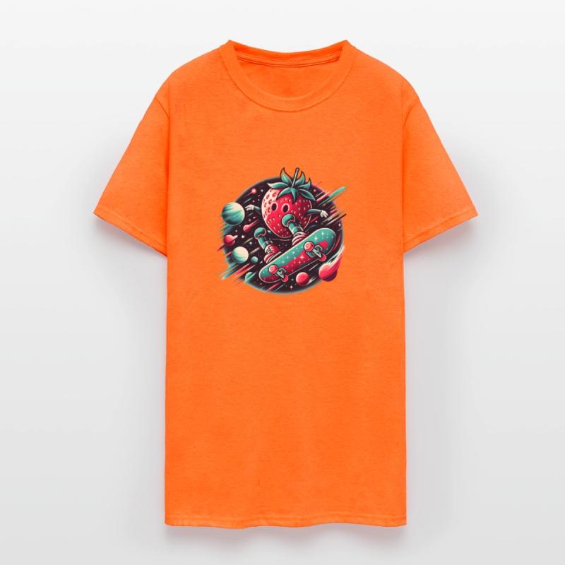 Cosmic Berry Shredder – Space Skateboarding Strawb