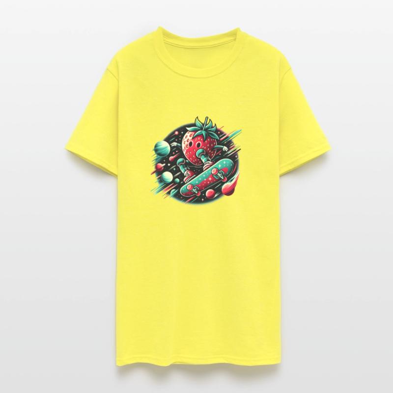 Cosmic Berry Shredder – Space Skateboarding Strawb