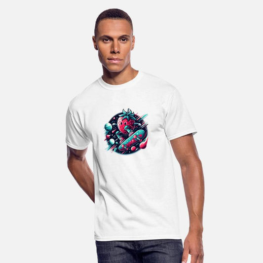 Cosmic Berry Shredder – Space Skateboarding Strawb