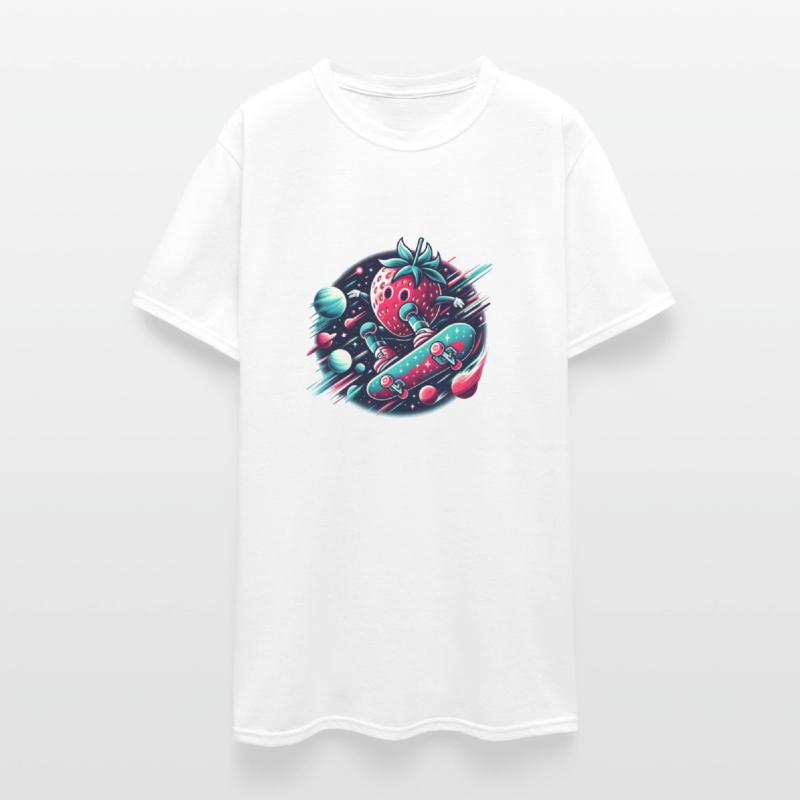 Cosmic Berry Shredder – Space Skateboarding Strawb