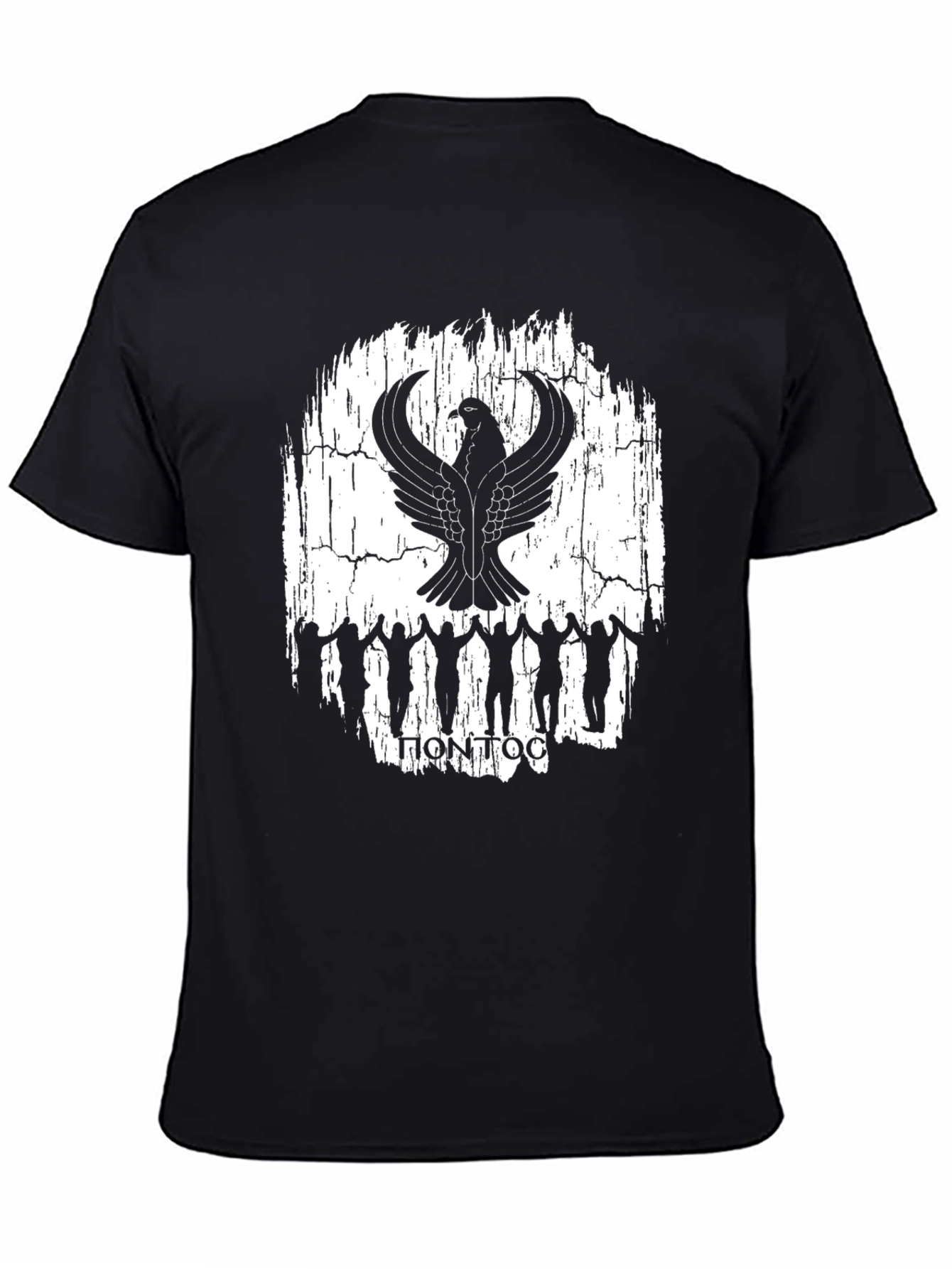 Pontos T-Shirt with Eagle Design