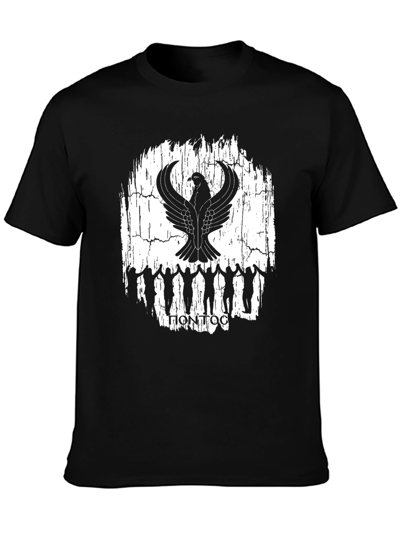 Pontos T-Shirt with Eagle Design