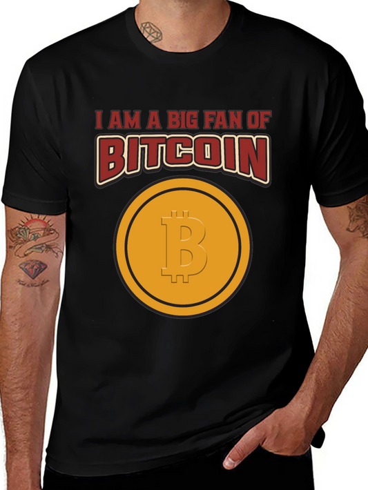 Bitcoin Fan T-Shirt - Crypto Enthusiast Tee