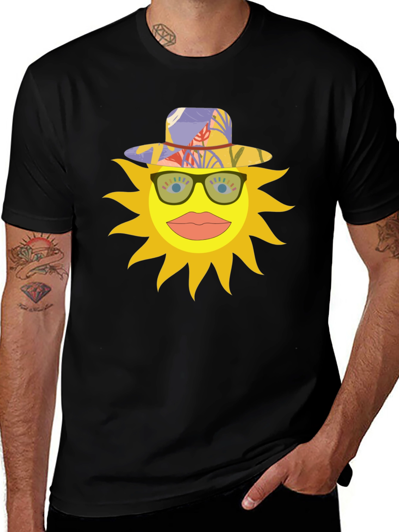 Funky Sun Graphic Tee