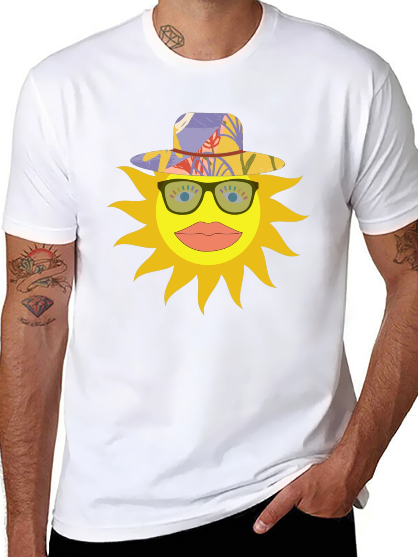 Funky Sun Graphic Tee