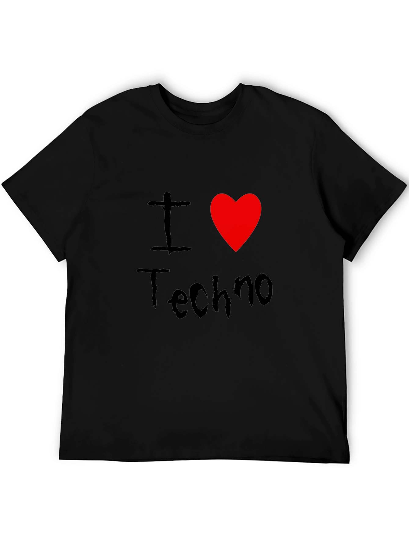 I Love Techno T-Shirt - Graphic Tee