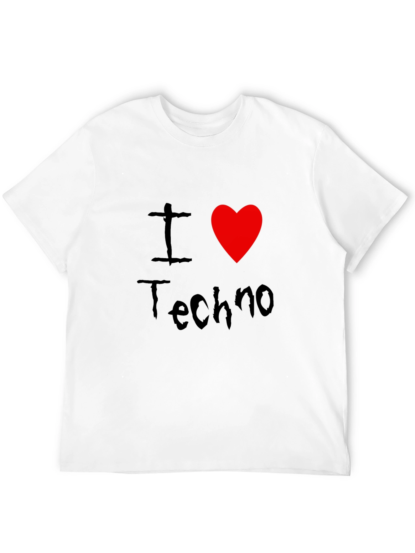 I Love Techno T-Shirt - Graphic Tee