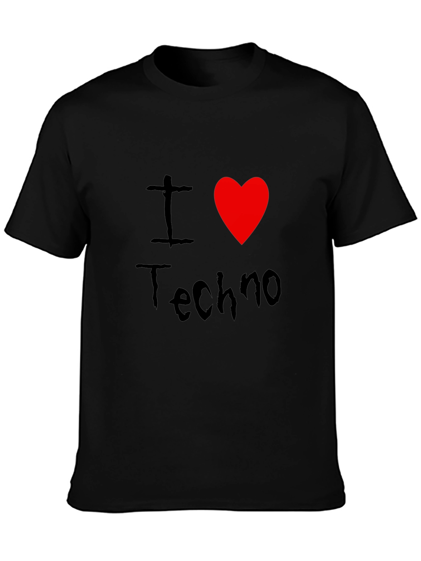 I Love Techno T-Shirt - Graphic Tee