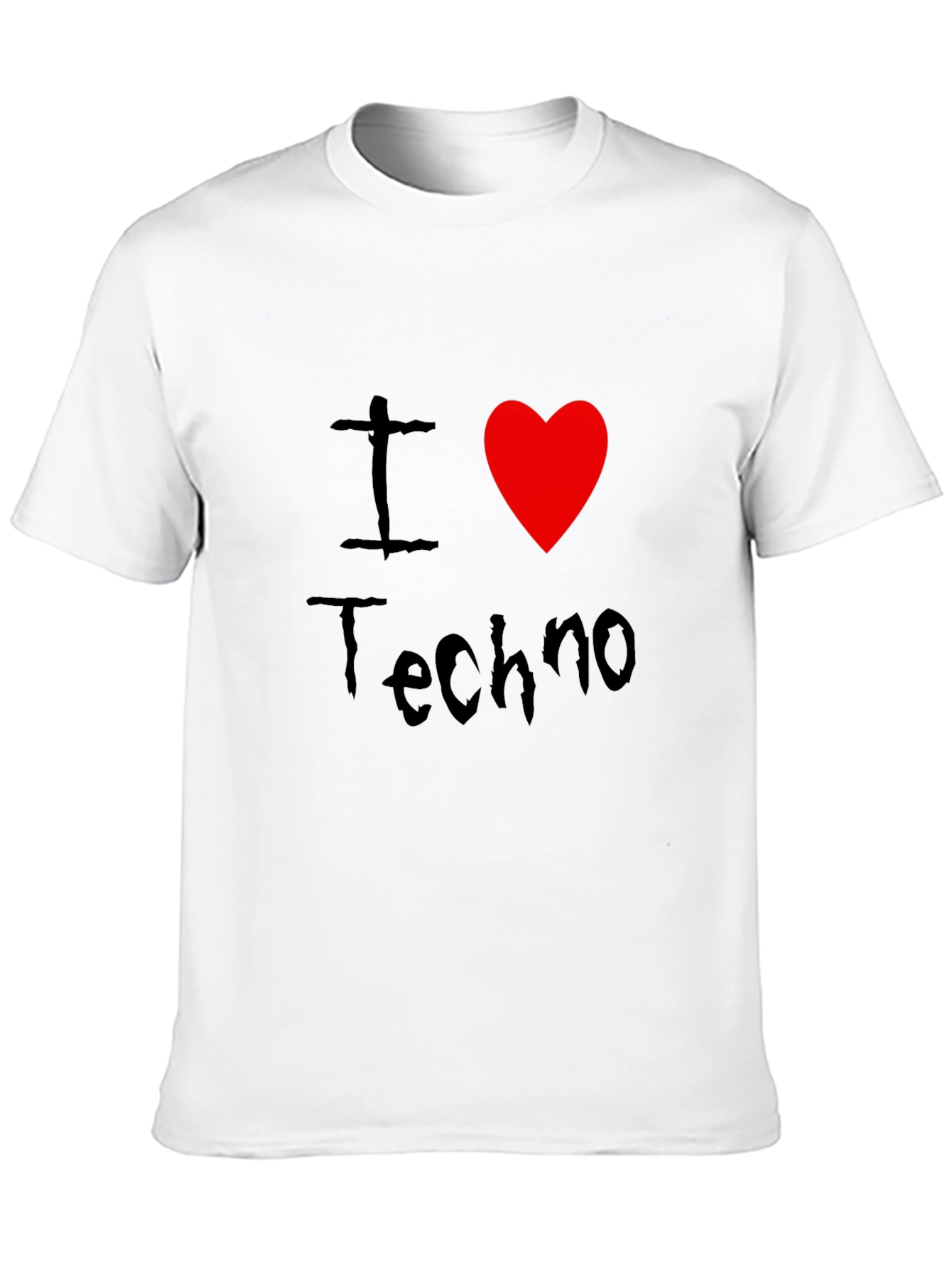 I Love Techno T-Shirt - Graphic Tee