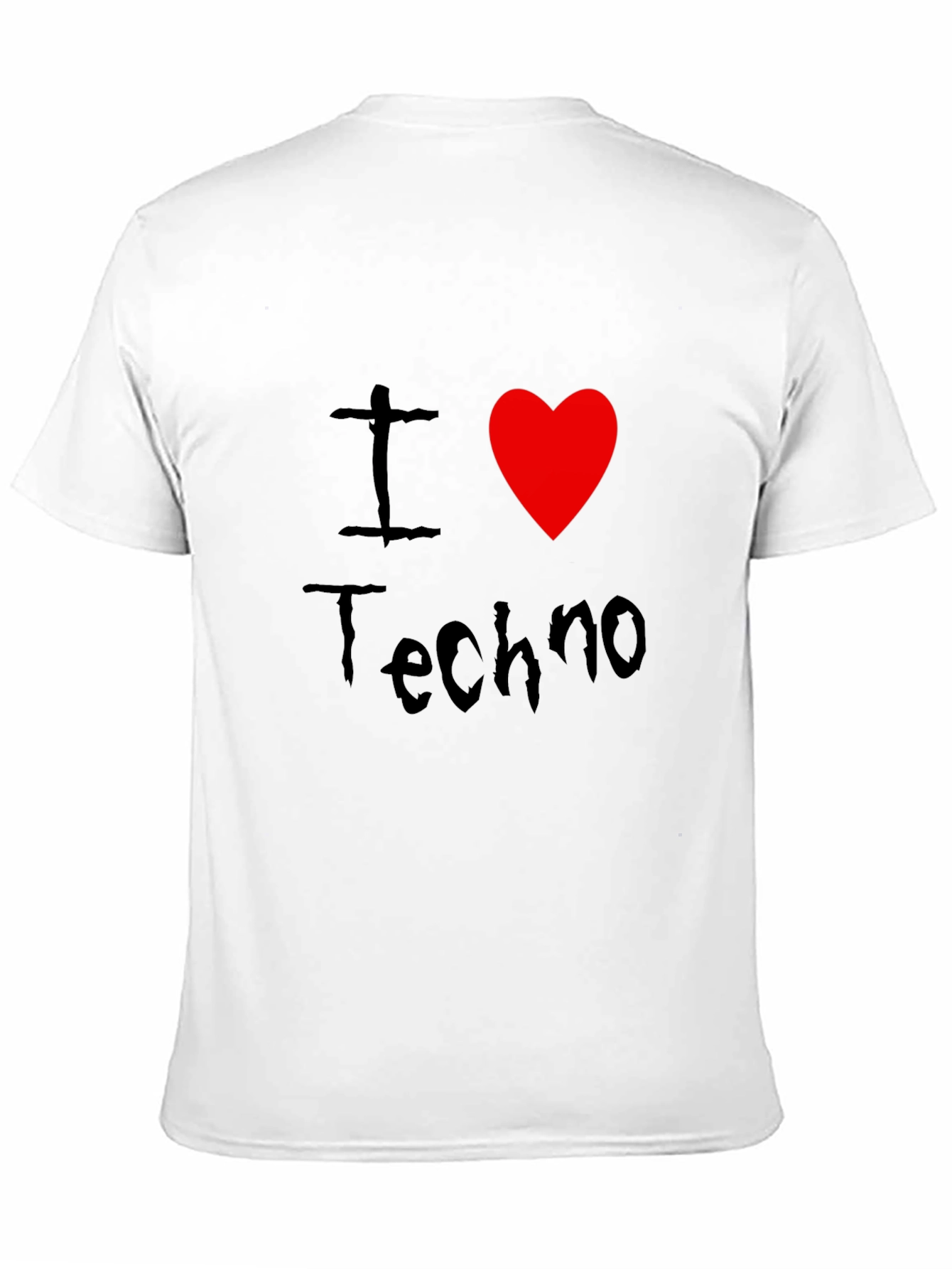 I Love Techno T-Shirt - Graphic Tee